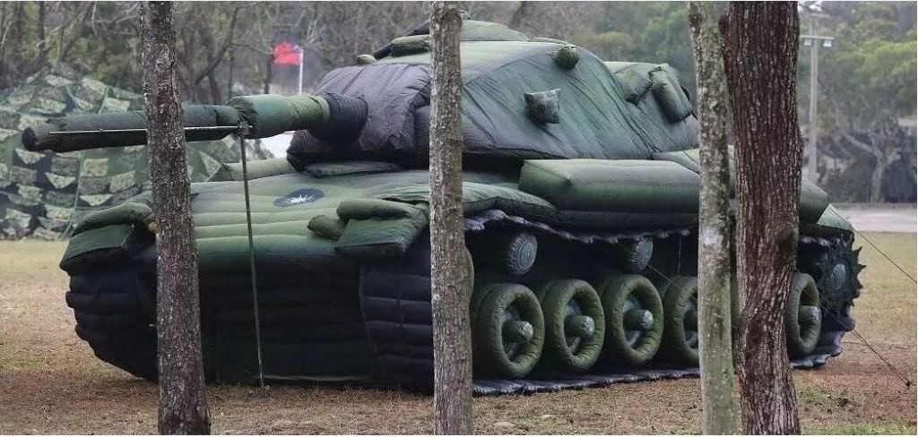 龙南军用充气坦克